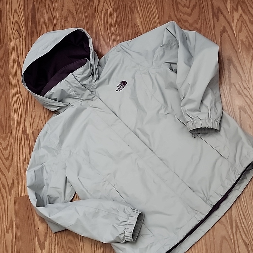 The north face windbreaker with hood lg - Picture 13 of 14